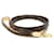 Louis Vuitton Monogram Dog Leash Brown Leather Patent leather Cloth  ref.1949632
