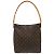 Louis Vuitton Looping GM Monogram Shoulder Bag Brown