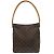 Louis Vuitton Looping GM Monogram Shoulder Bag Brown - view 3