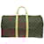 Louis Vuitton Keepall 55 Monogram Boston Bag Brown Patent leather  ref.1949685