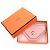 Hermès Monedero Hermes Le Vingt Quatre en Rosa Sakura - vista 3