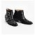 Stivaletti in pelle nera Chloé Nero - vista 2
