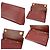 Hermès Borsa Clutch Hermes Piano Rosso H - vista 11
