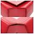 Clutch e borsa a spalla in pelle di vitello rossa Salvatore Ferragamo Rosso - vista 6