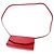 Clutch e borsa a spalla in pelle di vitello rossa Salvatore Ferragamo Rosso - vista 7