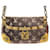 VINTAGE LOUIS VUITTON POCHETTE ACCESSOIRES TROMPE L'OEIL M92710 BAG Brown Leather  ref.1949942
