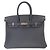 Hermès Hermes Birkin 25 Handbag Dark Grey