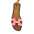Charm per borsa Nano Oran di Hermès Rosa - vista 5