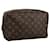 LOUIS VUITTON Monogram Trousse Toilette 28 Clutch Bag M47522 LV Auth yk16412 Cloth  ref.1953196