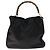 GUCCI Bamboo Handtasche Leder 2-Wege Schwarz Gold 001 2113 1577 Auth th5555 Golden - Ansicht 13