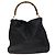 GUCCI Bamboo Handtasche Leder 2-Wege Schwarz Gold 001 2113 1577 Auth th5555 Golden - Ansicht 2