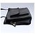 Céline Bolso de hombro de lona Macadam CELINE en cuero PVC negro Auth 104219 - vista 3
