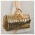 LOUIS VUITTON Monogram Miroir Keepall 55 Borsa Boston Oro LV Auth 104239S D'oro - vista 28