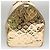 LOUIS VUITTON Monogram Miroir Keepall 55 Borsa Boston Oro LV Auth 104239S D'oro - vista 3