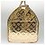 LOUIS VUITTON Monogram Miroir Keepall 55 Borsa Boston Oro LV Auth 104239S D'oro - vista 4