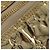 LOUIS VUITTON Monogram Miroir Keepall 55 Borsa Boston Oro LV Auth 104239S D'oro - vista 7