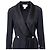 Midi-Kleid Mila Schön Schwarz - Ansicht 4