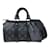 Louis Vuitton Keepall Bandouliere 25 Monogram Eclipse Shoulder Bag Brown Black Cloth  ref.1953799