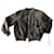 Autre Marque Kaki suede aviator jacket padded lining And You T. L-XL Khaki Deerskin  ref.1954143