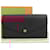 Sarah Louis Vuitton Monogram Empreinte Coin Purse Black Leather Cloth  ref.1954363