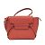 Céline Belt Bag Celine Nano in pelle rosso marrone