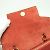 Céline Belt Bag Celine Nano in pelle rosso marrone - vista 11
