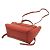 Céline Belt Bag Celine Nano in pelle rosso marrone - vista 2