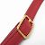 Céline Belt Bag Celine Nano in pelle rosso marrone - vista 9