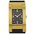Reloj rectangular de esfera negra VERSACE ALQ90