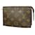 Pasta de Maquiagem Louis Vuitton Marrom Lona  ref.1954761