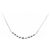 Autre Marque Collana di diamanti 0,25 ct Pt850/Pt950 Platino