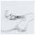 Autre Marque Collana di diamanti 4℃ K18WG oro bianco - vista 3