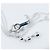 Autre Marque Collana di diamanti 4℃ K18WG oro bianco - vista 4