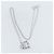 Autre Marque 4℃ Herz-Diamant-Halskette Au750 Weiß - Ansicht 2