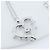 Autre Marque 4℃ Herz-Diamant-Halskette Au750 Weiß - Ansicht 4
