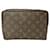 Louis Vuitton Toiletry Pouch M47524 Vintage Brown Cloth  ref.1955438