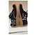 Scarpe Derby Agnès b. Blu Navy Pelle e Tela - vista 3
