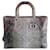 Lady Dior python large model bag Blue Beige Leather  ref.1955697