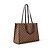 Borsa Louis Vuitton OntheGO MM Damier Ebene Marrone - vista 2