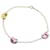 Tiffany & Co Pulseira charm Tiffany Bean em ouro amarelo 18K Dourado  ref.1955933