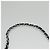 CHANEL Borsa a Spalla Chain Camelia in Pelle Velour Nera Argento CC Auth yk16500 Nero - vista 14