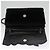 CHANEL Borsa a Spalla Chain Camelia in Pelle Velour Nera Argento CC Auth yk16500 Nero - vista 20