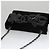 CHANEL Borsa a Spalla Chain Camelia in Pelle Velour Nera Argento CC Auth yk16500 Nero - vista 6