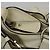 Salvatore Ferragamo Gancini Hand Bag Leather White Silver Auth yk16589 - view 10