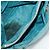 PRADA Borsa Tote Nylon Blu Oro Auth mr916 D'oro - vista 10