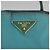PRADA Borsa Tote Nylon Blu Oro Auth mr916 D'oro - vista 17
