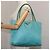 PRADA Borsa Tote Nylon Blu Oro Auth mr916 D'oro - vista 25