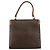 Céline Borsa a mano in tela Macadam CELINE in pelle PVC 2 vie marrone Auth bs21088 - vista 2