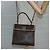 Céline Borsa a mano in tela Macadam CELINE in pelle PVC 2 vie marrone Auth bs21088 - vista 21