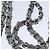 CHANEL Borsa Matelassé in Pelle Caviar 2way Argento CC Auth bs21131 - vista 15